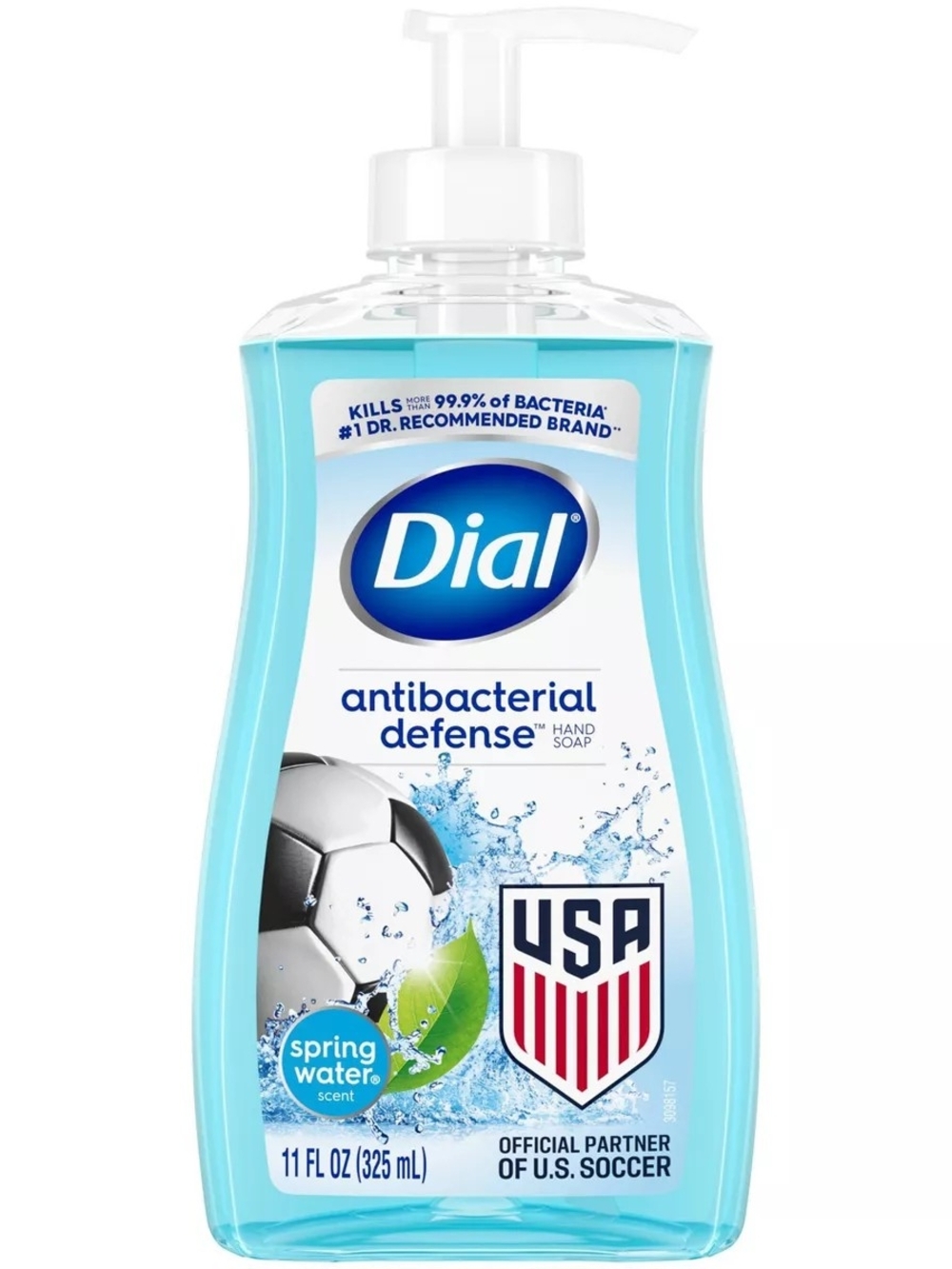 Dial Antibacterial Defense Liquid Hand Soap - Spring Water - 11 fl oz